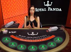 Royal Panda Live Blackjack VIP