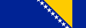 Flag Bosnia and Herzegovina