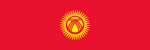 Flag Kyrgyzstan