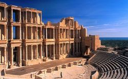 Leptis Magna ruins