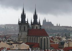 Prague skyline